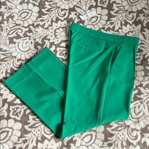 NWT J. Crew Bright Green Pants
